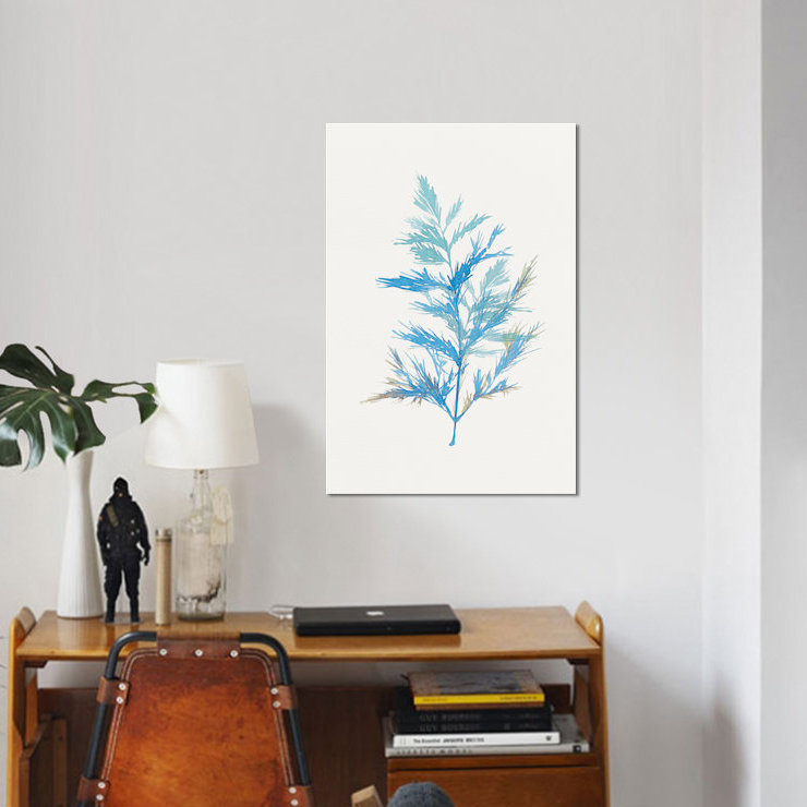 « fantaisiste botanique i », impression sur toile, H 18 po x l 12 po x P 1,5 po, Toile tendue, Pas de tapis