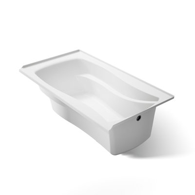 Mariposa 66" x 36" Drop In Soaking Bathtub