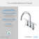 Parma 2-handle Bathroom Faucet with Drain Assembly