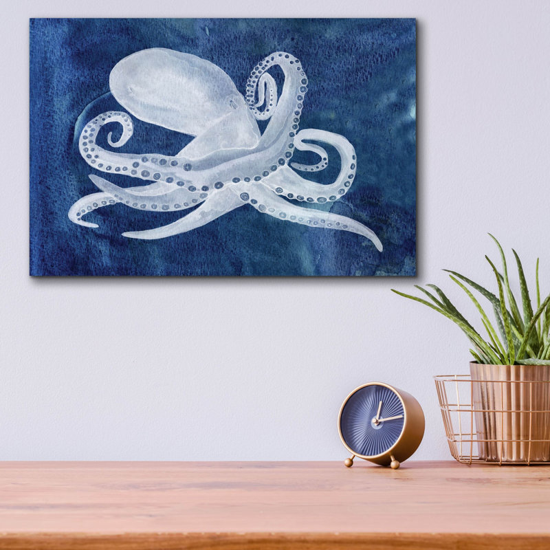 «Cedalopod 1» par Alicia Ludwig, art mural en verre acrylique, H 12 po x l 16 po x P 0,13 po