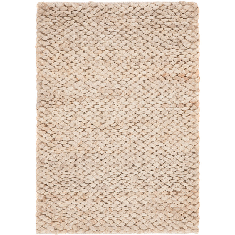 Tapis en jute / coton Kierstan, Rectangle 5 pi x 8 pi