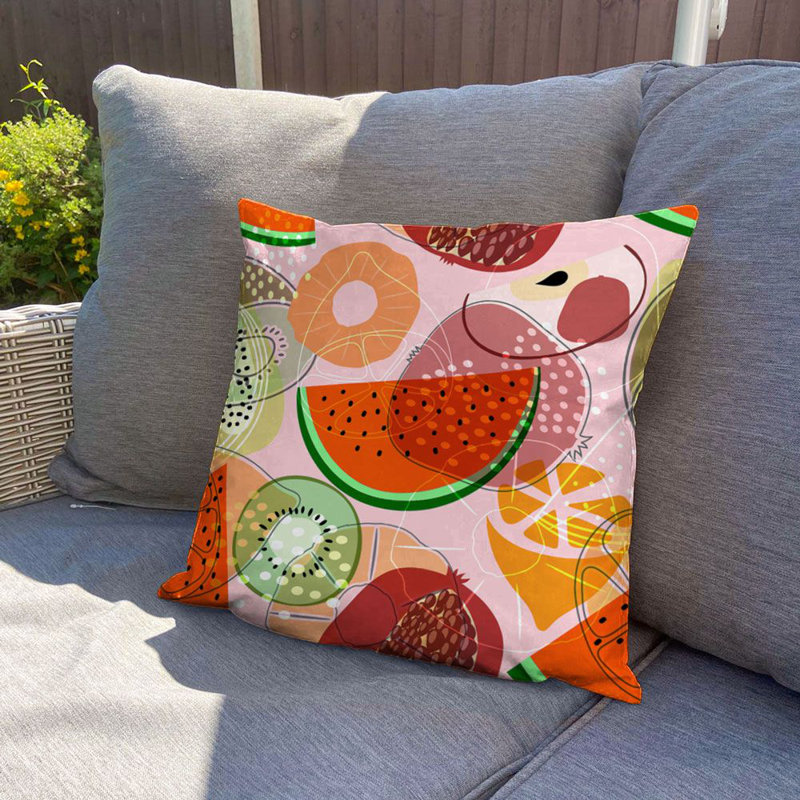 Printed Indoor/Outdoor, 45x45cm , Tutti Fruity