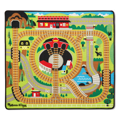 4.2'' L 80% Fabric, 10% Wood, 4% Plastic, 4% Paint, 2% Metal Playmat