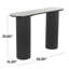Console ovale en bois Cole and Grey