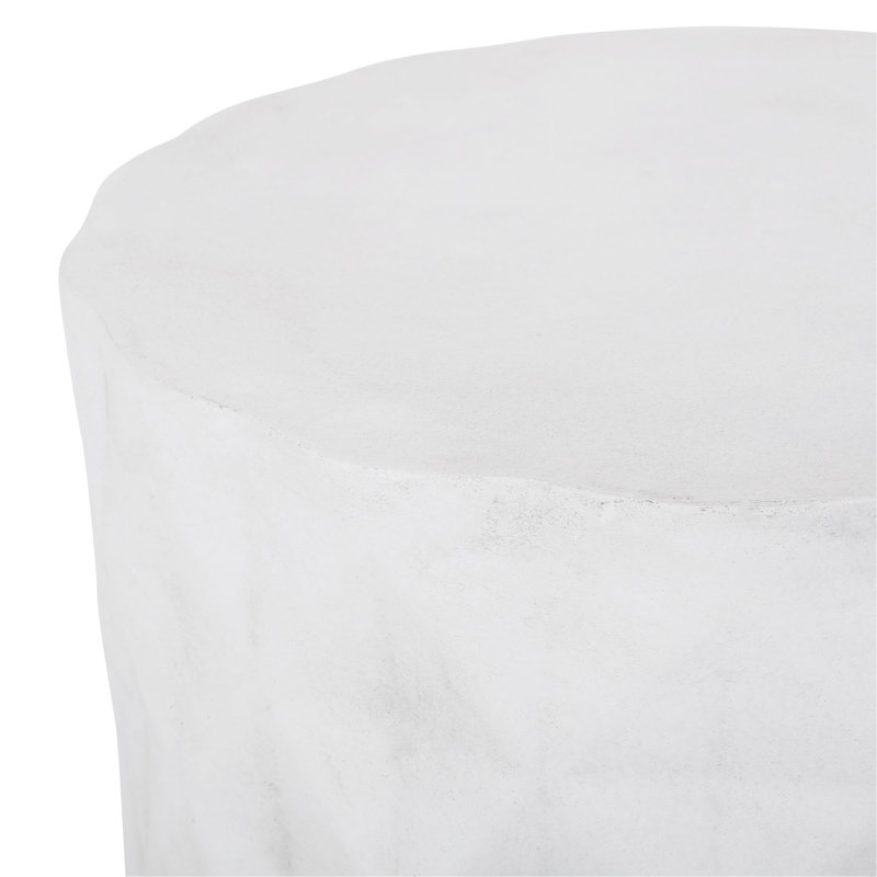 Outdoor Lightweight Concrete Side Table