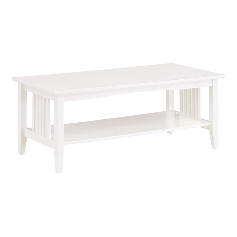 Wenger Single Coffee Table, White