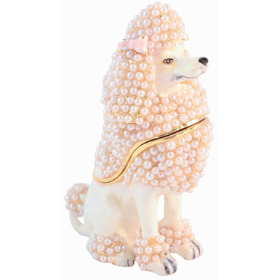 Poodle Metal Decorative Box