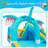 ECLIFE 16.1' x 13.9' Bounce House with Splash Pool and Air blower