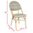 Nergizli Wicker Premium All-Weather Wicker Outdoor Dining Side Chair-1448757674