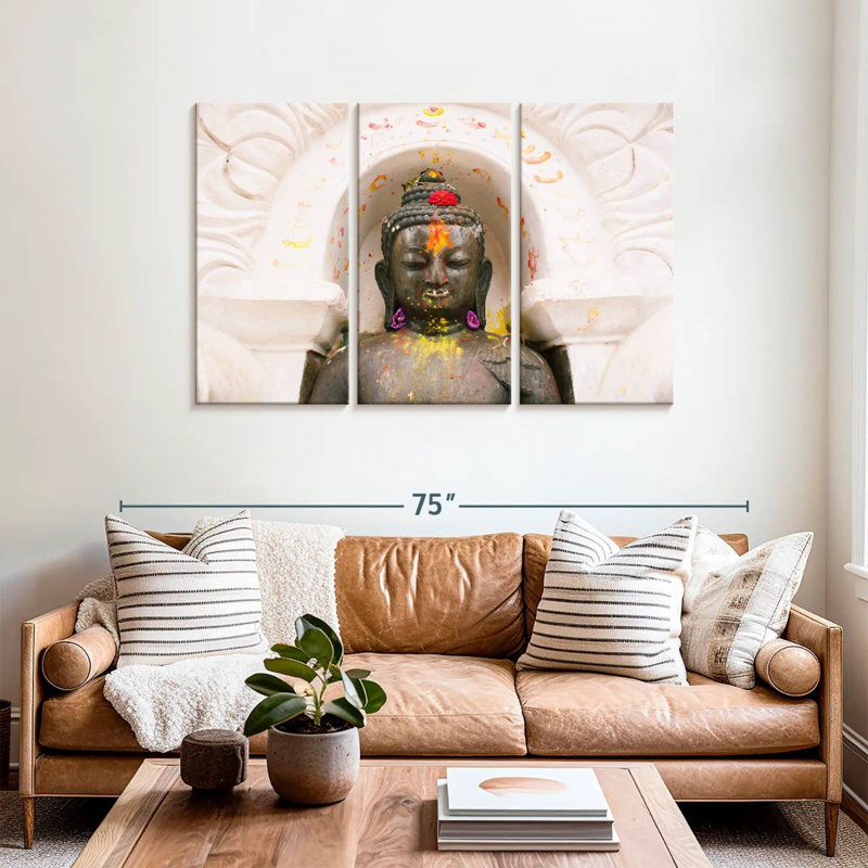 Adella Gautama Statue, 36" H x 57" W