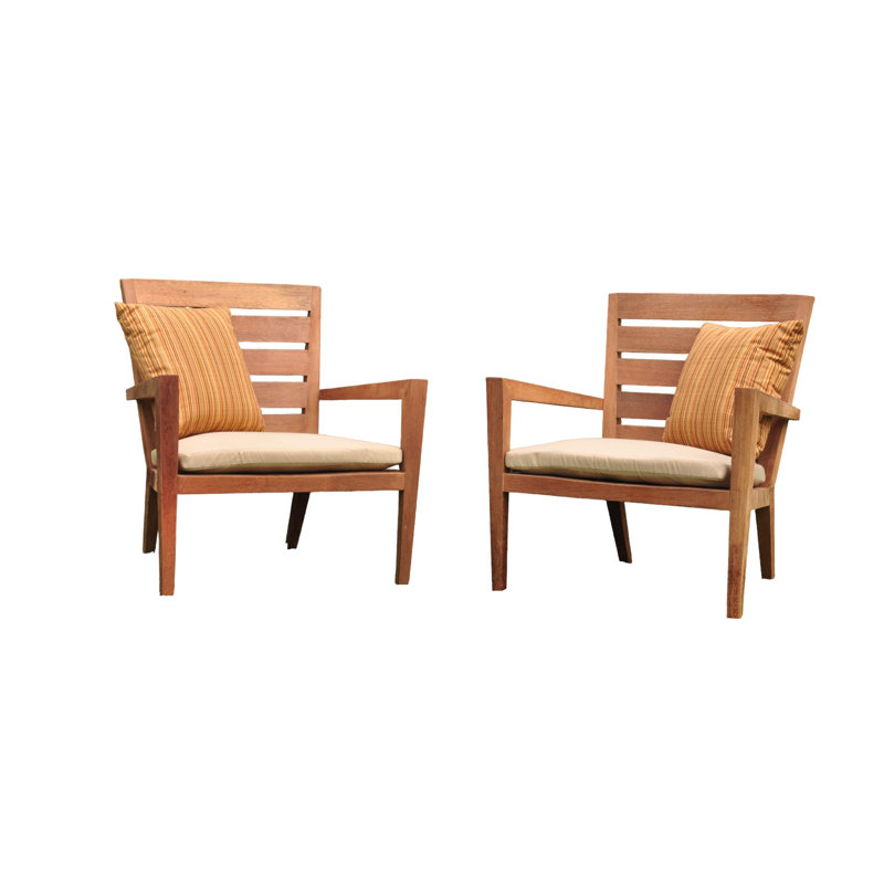 Kwila Outdoor Teak Lounge Chair