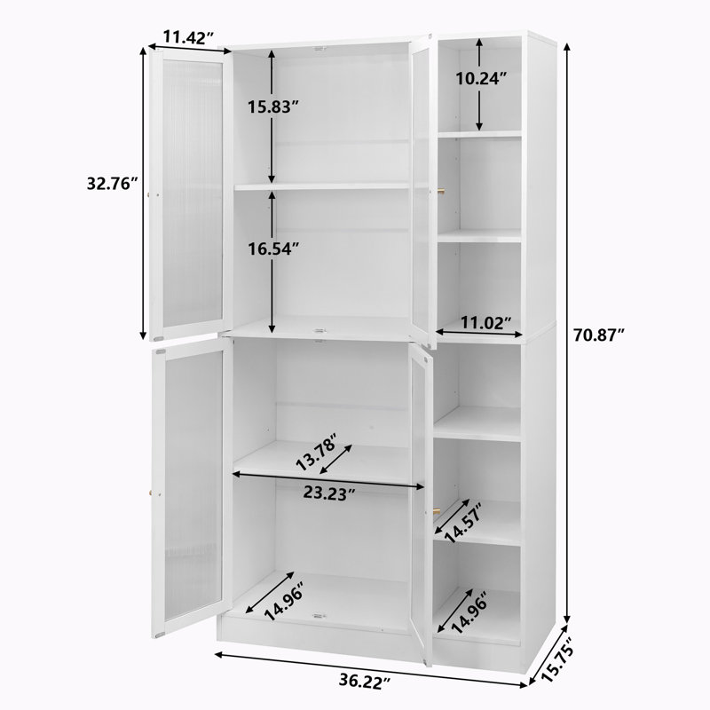 Armoire d'appoint Dockins, White