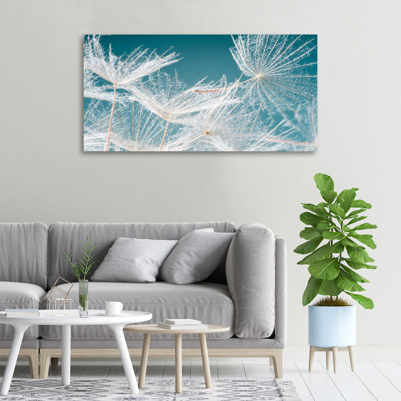 Dandelion Seeds - No Frame Print on Canvas