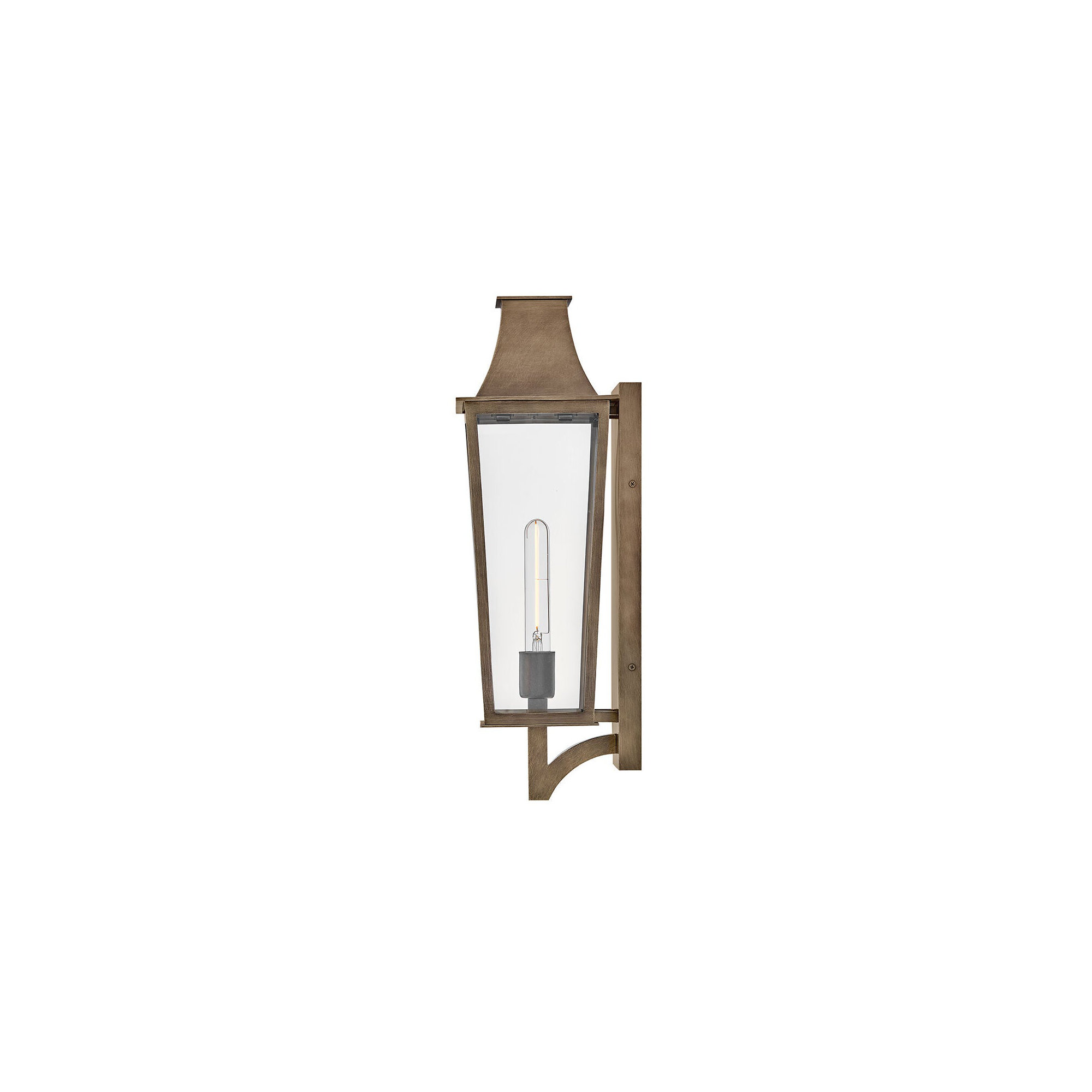 Hinkley Georgetown Wall Mount, Burnished Bronze, 21.75" H x 7" W x 8" D