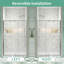 Porte de douche en verre 38-42 "x H 71"-115203657