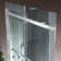 56" - 60" W x 76" H Double Sliding Frameless Shower Door with 5/16"(8mm) Clear Tempered Glass