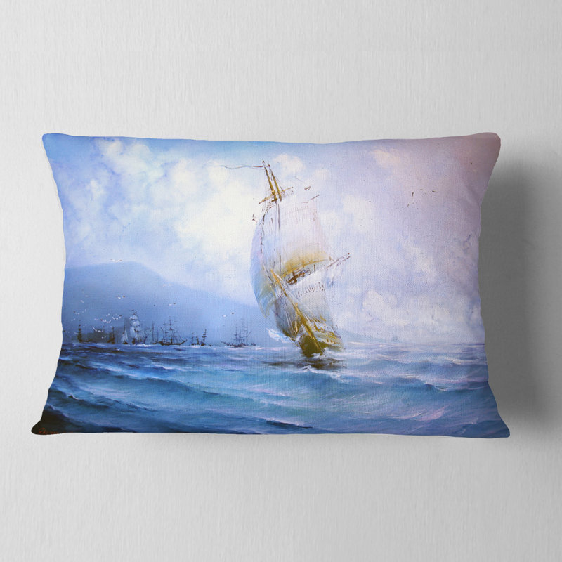 Coussin décoratif à motif de bateau - Sea & Shore