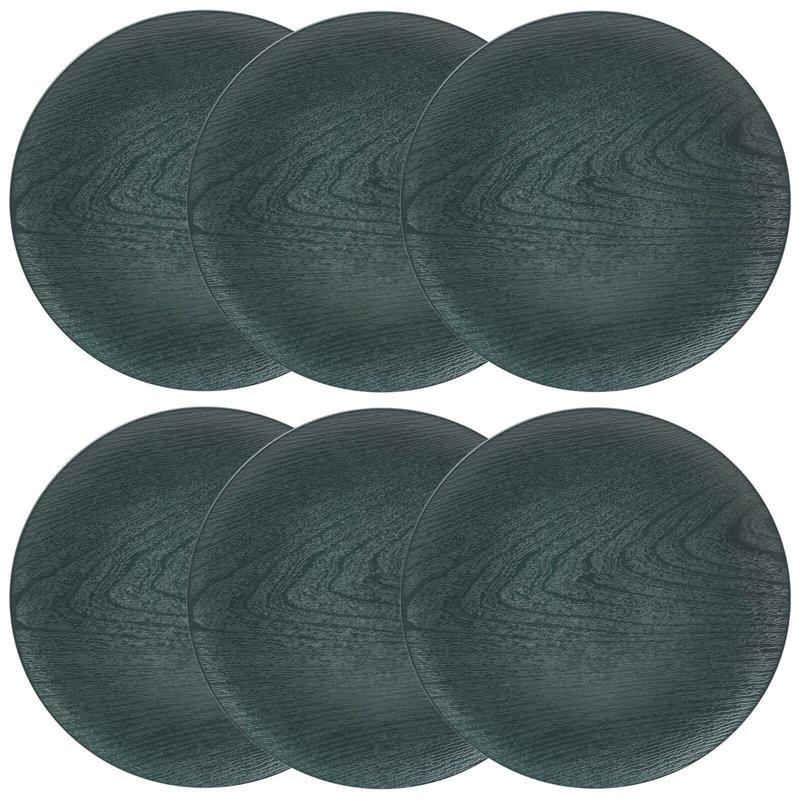 Nolah 33cm Dinner Plate - Set of 6, Petrol Blue