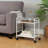 19.49'' H x 16.93'' W Utility Cart with Wheels-111989599