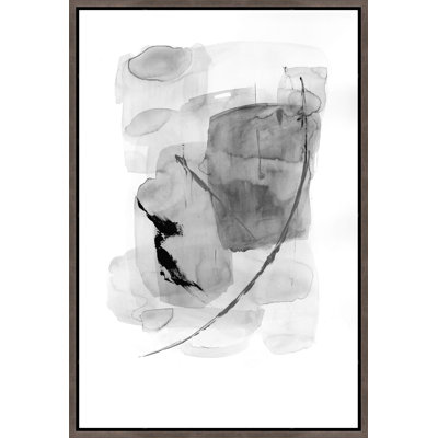 Gray Azul VI Painting by Eve Fairwell