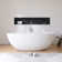65" x 30" Freestanding Tub  Solid Surface Stone Resin Soaking Bathtub