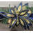 Navy Poinsettia Centepiece