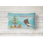  Coussin décoratif intérieur / extérieur English Pouter Pigeon Christmas