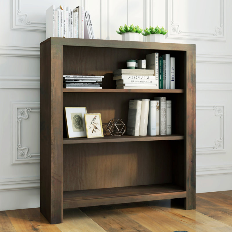 Bibliothèque Columbia, aucun assemblage requis, Brun, (3 tablettes) H 36 po x l 32 po x P 10 po