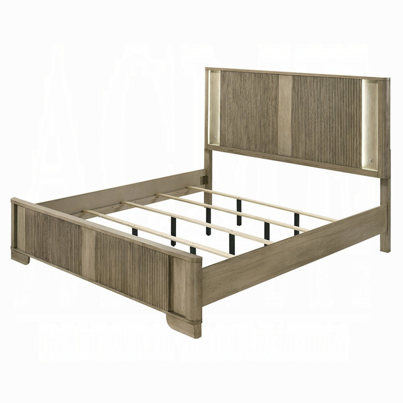 Ensemble de chambre à coucher 3 pièces Lakkari, Très grand