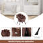 Fauteuil paresseux, fauteuil floral moderne, fauteuil d'appoint-2110069444