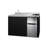 Summit Appliance All-In-One Combo Kitchens 3.2 Cubic Feet Kitchenette Mini Fridge with Freezer-59745991