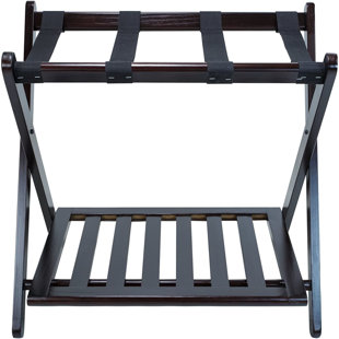 Folding Wood Luggage Rack