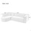Canapé modulaire, canapé modulaire en éponge, canapé modulaire en forme de L