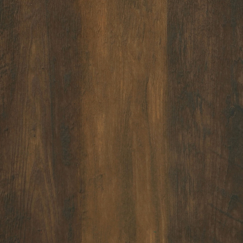 Table de bout carrée en bois d'ingénierie foncé pin foncé, Brown, 23" H x 23.5" L x 23.5" W