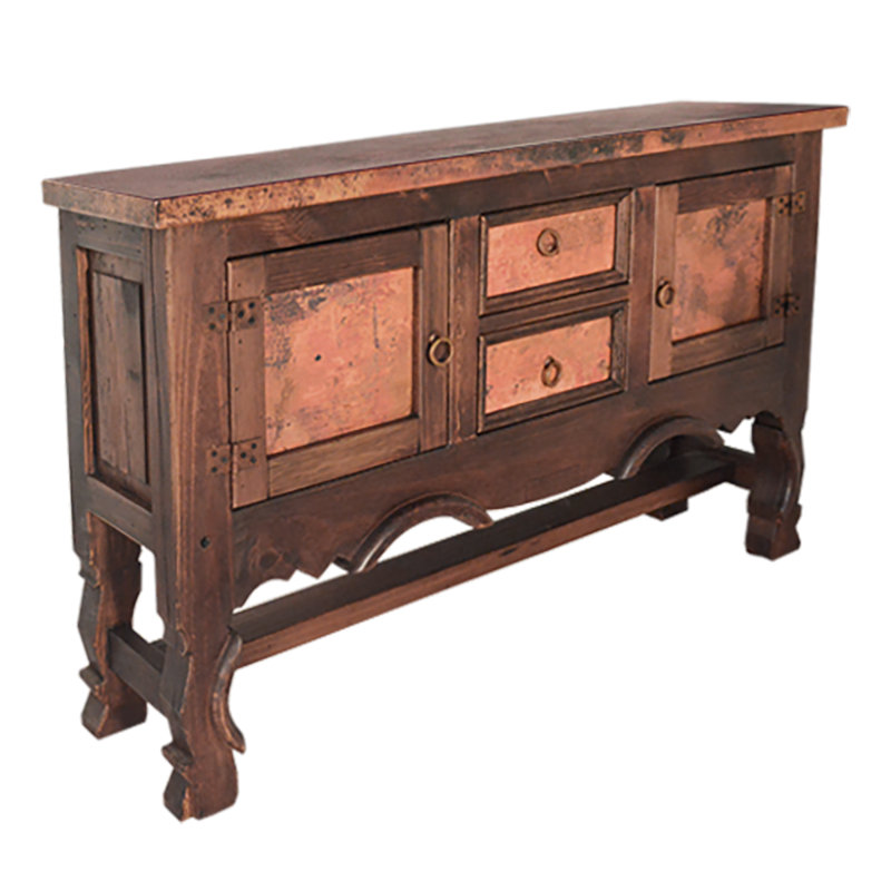 Armoire de joug avec cuivre naturel