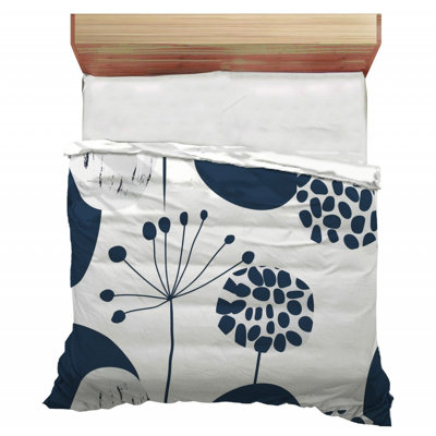 Botanical Art Silhouetted Comforter