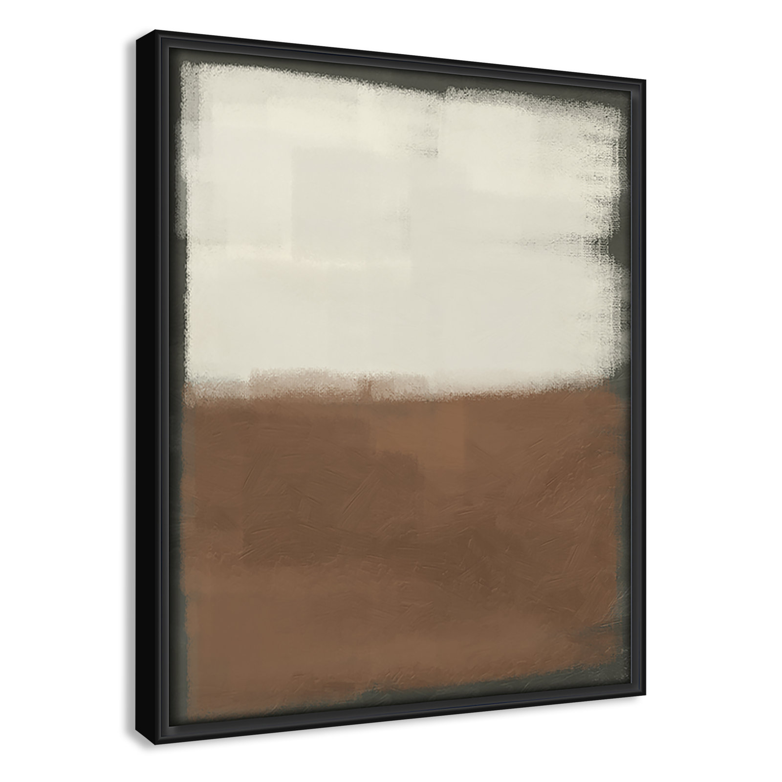 Coronado "Alabaster Burst 2" Painting, 11.5" H x 9.5" W x 2" D, Black 
