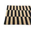 Tapis noir et blanc Noor