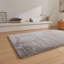 Lux Shaggy area rug Machine Woven Rectangle Silver-100475171