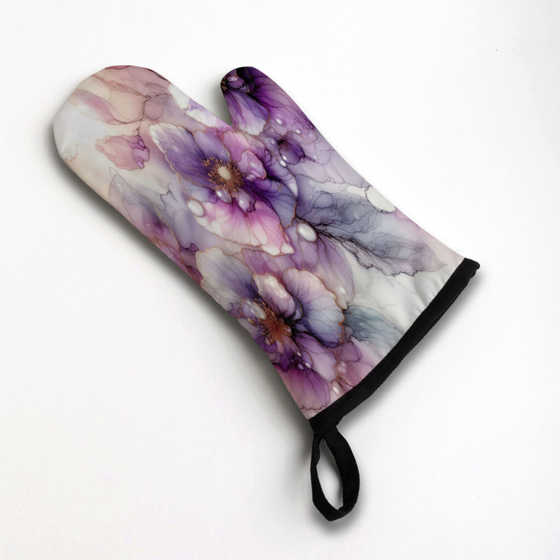 Sergé de coton violet