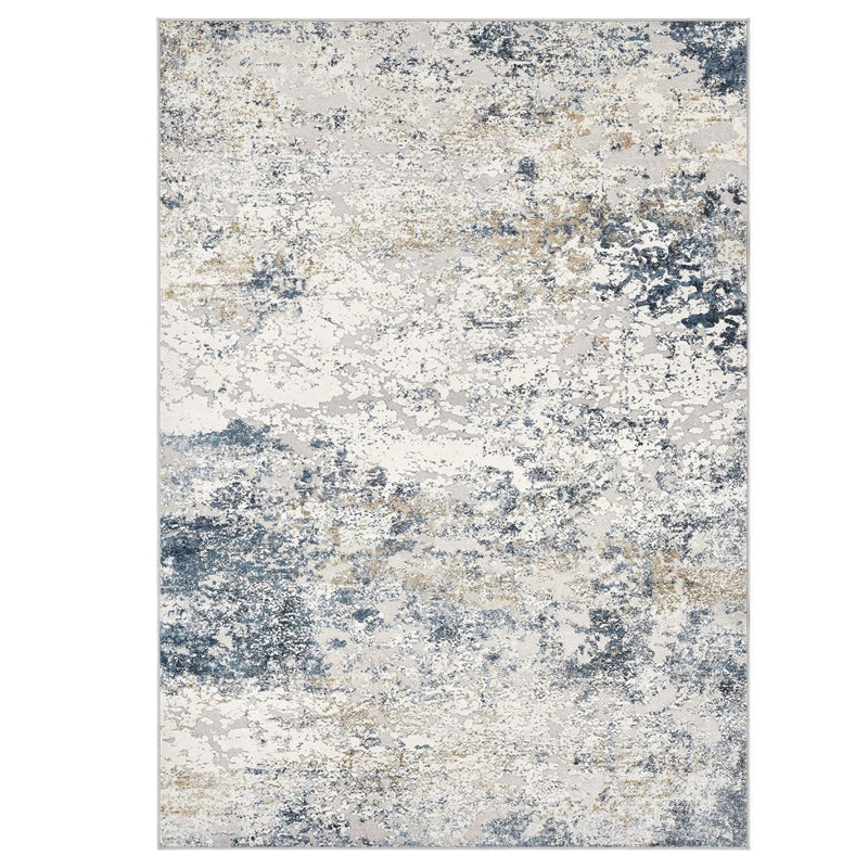 Rectangle Abstract Washable Area Rug, 200*300cm