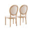 Chaise rembourrée Baril-445823135