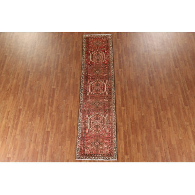 Tribal Geometric   Runner Rug 3x11