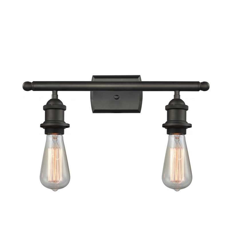 Éclairage de salle de bain à intensité variable 2 lumières Orrington, Ampoule DEL 6 watts Vinage, Bronze huilé