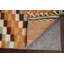 Tapis de couloir damier marocain en laine noué à la main 3 x 13