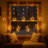 115 Led Moon And Star Curtain String Lights(usb Powered)