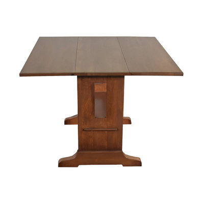 Extendable Oak Solid Wood Dining Table