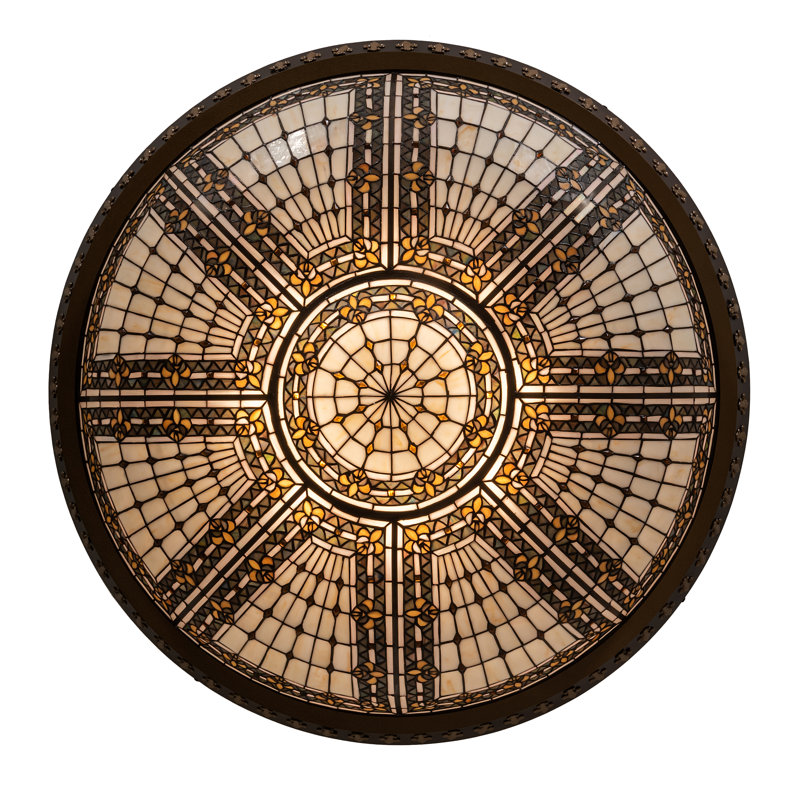 Fleur-de-lis 8 - Light Flush Mount