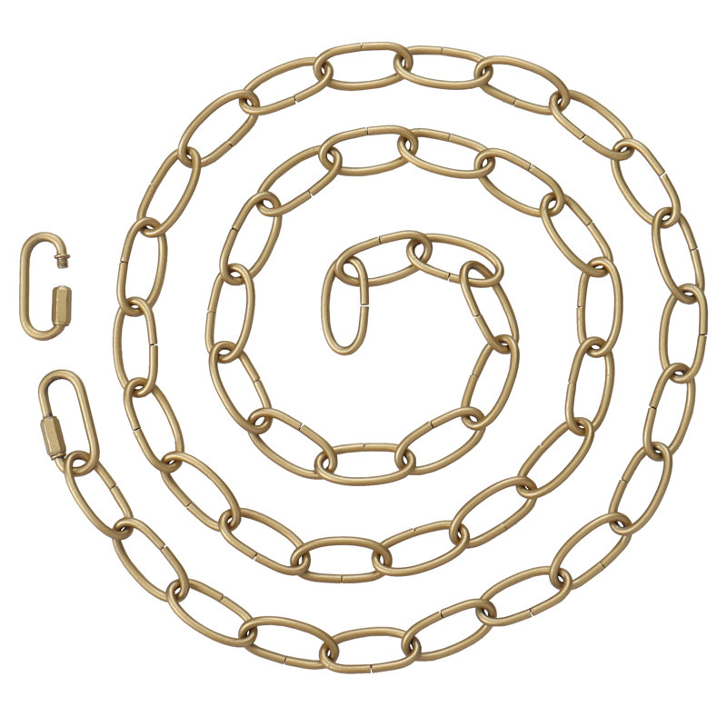 Olivencia 20 Feet Light Gold Chandelier Chain Or Chain Break