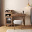 Coiffeuse de maquillage avec miroir-95166343